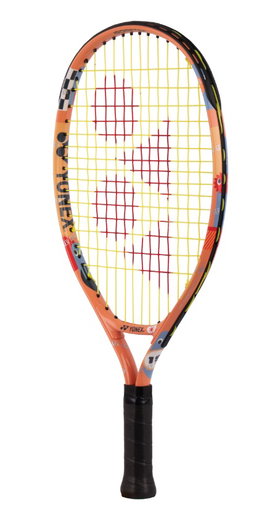 Yonex Kinder-Tennisschläger Junior JR 19in (2-4 Jahre) 2025 orange - besaitet -
